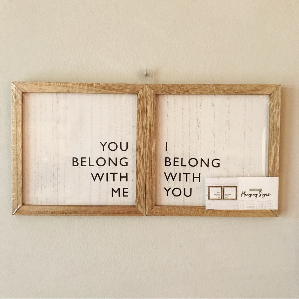 I BELONG WITH YOU ♥️ FRAME